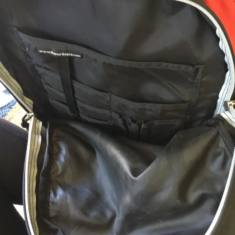 The North Face Red and Black Men's Daypack Backpack